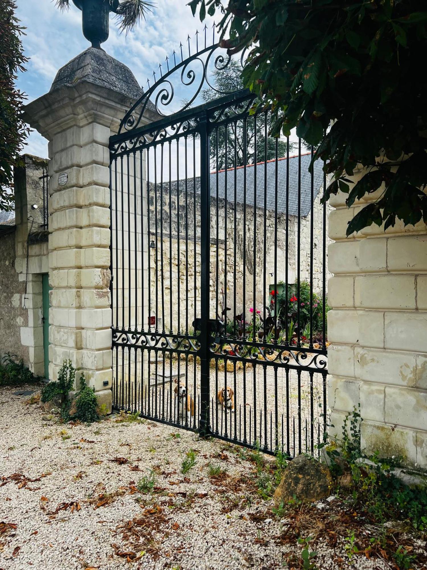 Chateau De La Thibaudiere - Chambre Du Tonneau Allonnes  Extérieur photo